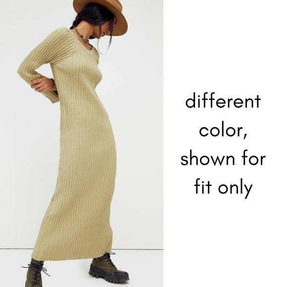 NEW Free People Walk About Maxi Dress Terra Cotta Small - Picture 9 of 16